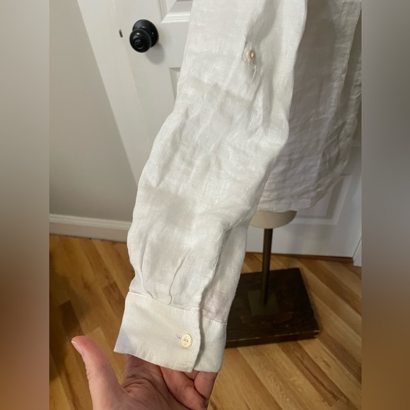 100% linen Lily Pulitzer Top - Picture 10 of 11